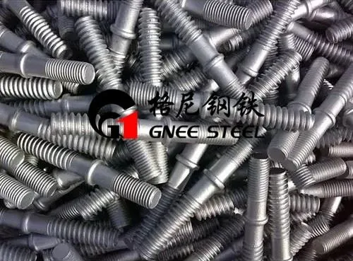 Espiga de rail de doble cap