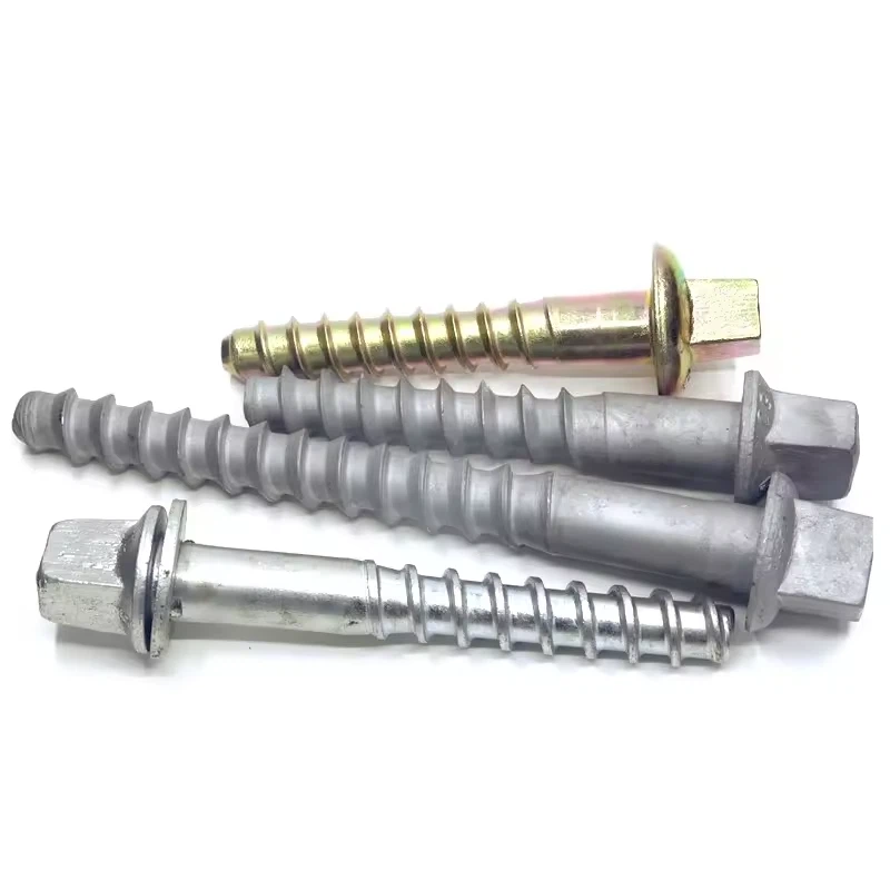 Double Head Screw Spike For Nabla Clip