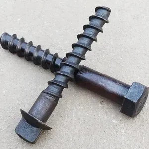 Screws Spikes Railroad For Fixing Rail