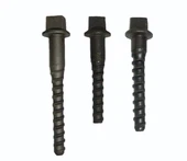 Espigues de cargol per a dormitoris de formigó